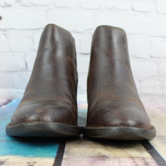 BORN Beebe Pointed Toe Ankle Fashion Boots Sz 7.5 - Picture 4 of 9